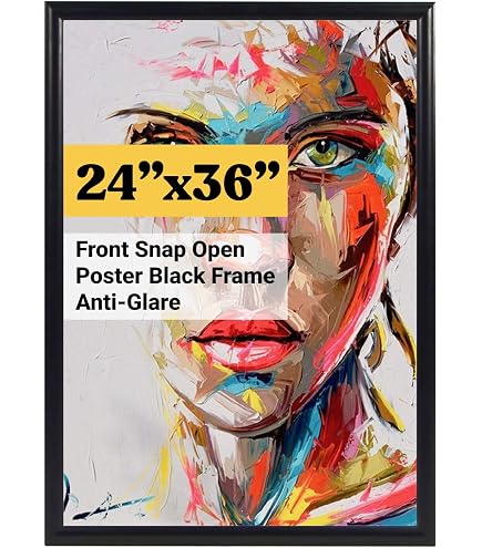 Amazon.com - SnapeZo Photo Frame 18x24, Black, 1.25 Inch Aluminum